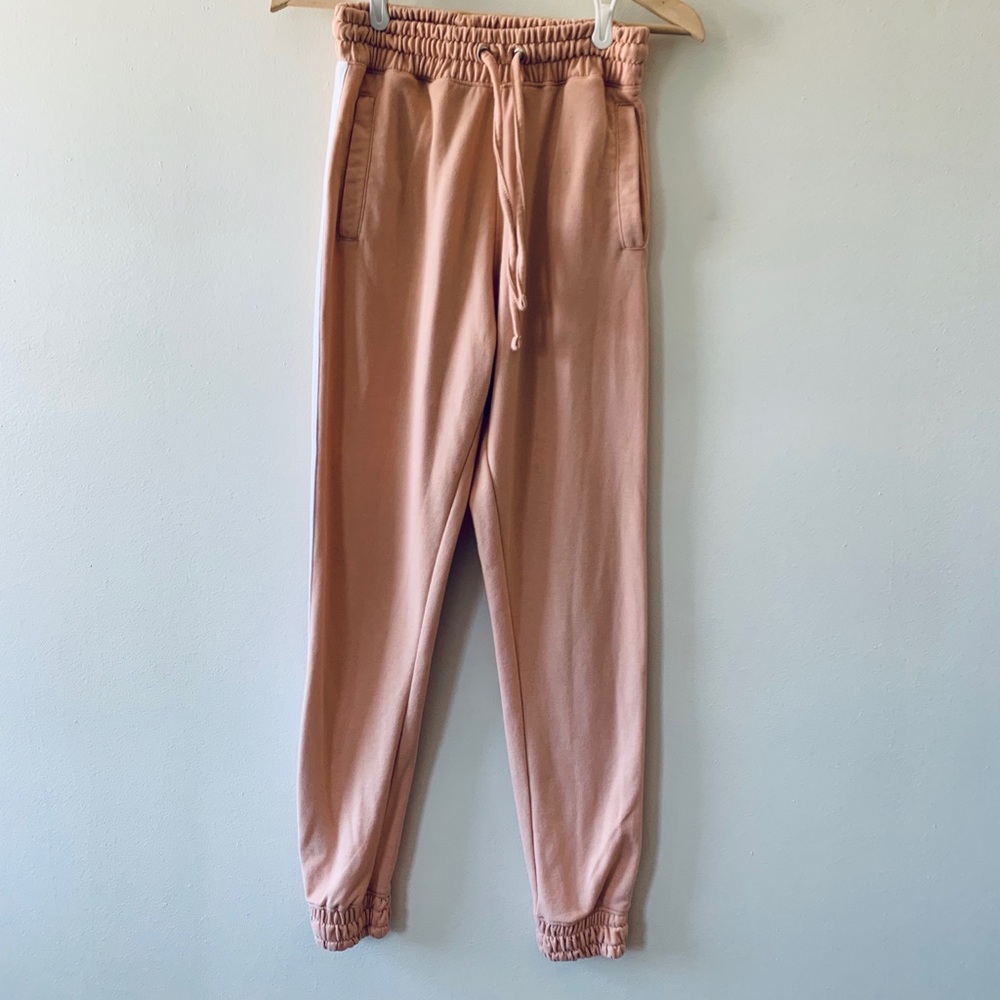 NWOT Missguided light pink sweat pants